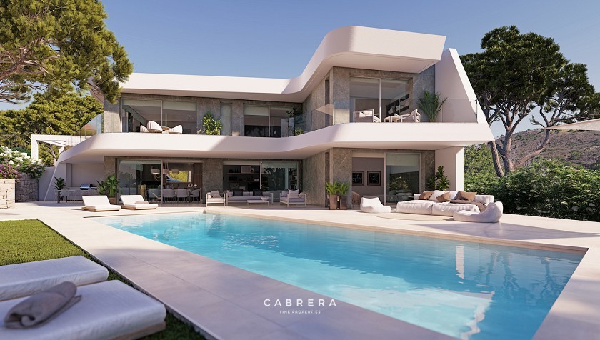 MODERN LUXURY VILLA - EL PORTET - MORAIRA - PANORAMIC VIEWS - REALTOR - COSTA BLANCA - SPAIN - Cabrera Fine Properties - Costa Blanca 