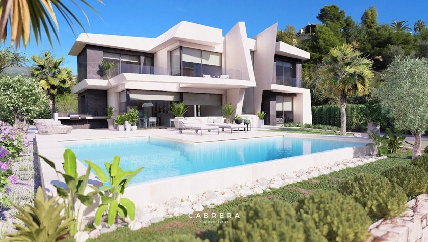 MODERN LUXURY VILLAS - TOP QUALITY PROJECT - PANORAMIC SEA AND MOUNTAIN VIEWS - CALPE - COSTA BLANCA - SPAIN - Cabrera Fine Properties - Costa Blanca 