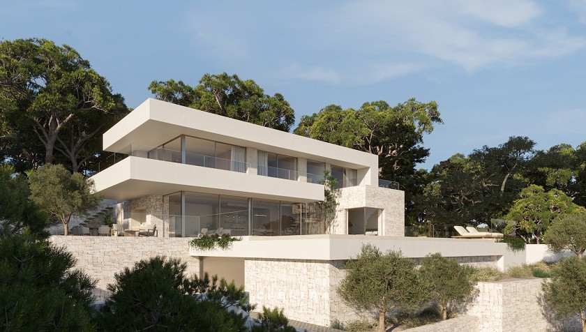 SUPERBE VILLA DE LUXE AVEC VUE SUR LA MER À MORAIRA - Cabrera Fine Properties - Costa Blanca 