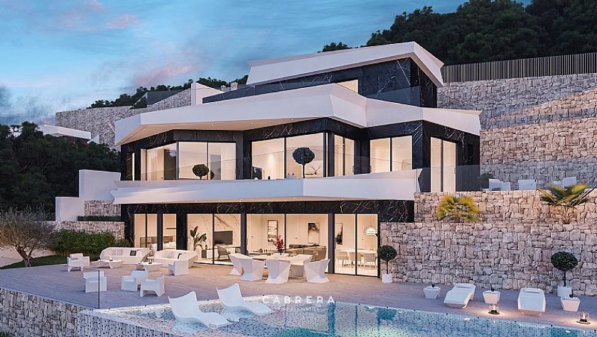 LUXURY MODERN VILLA - CUCARRES - CALPE - COSTA BLANCA - SPAIN - Cabrera Fine Properties - Costa Blanca 
