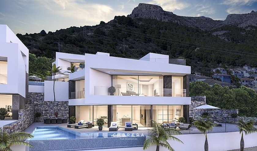 VILLA MODERNE DE LUXE - OLTA MAR - CALPE - COSTA BLANCA - ESPAGNE - Cabrera Fine Properties - Costa Blanca 