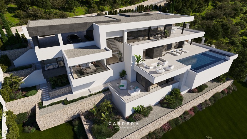 PROYECTO VILLA DE LUJO - BENITACHEL - COSTA BLANCA - ESPAÑA - Cabrera Fine Properties - Costa Blanca 