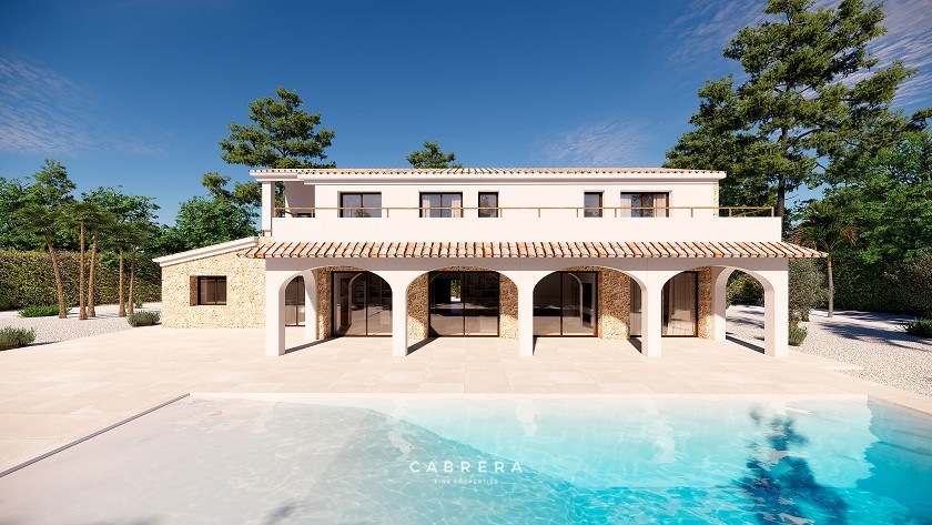 MODERN RUSTIC LUXURY PROPERTIES - LLENES II - TOP QUALITY - VILLAS - FINCAS - COUNTRY HOUSES - NEW PROJECTS - HOMES - BENISSA - COSTA BLANCA - SPAIN - Cabrera Fine Properties - Costa Blanca 