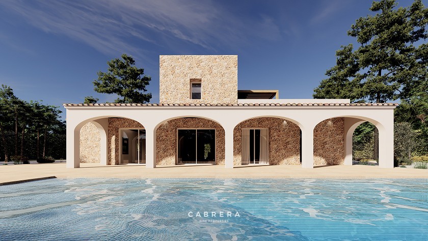 MODERN RUSTIC LUXURY PROPERTIES - LLENES I - TOP QUALITY - VILLAS - FINCAS - COUNTRY HOUSES - NEW PROJECTS - HOMES - BENISSA - COSTA BLANCA - SPAIN - Cabrera Fine Properties - Costa Blanca 